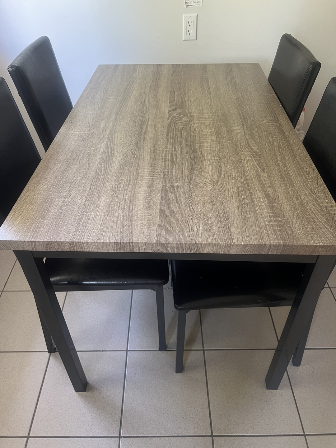 Dining Table with 4 Chairs - photo 5