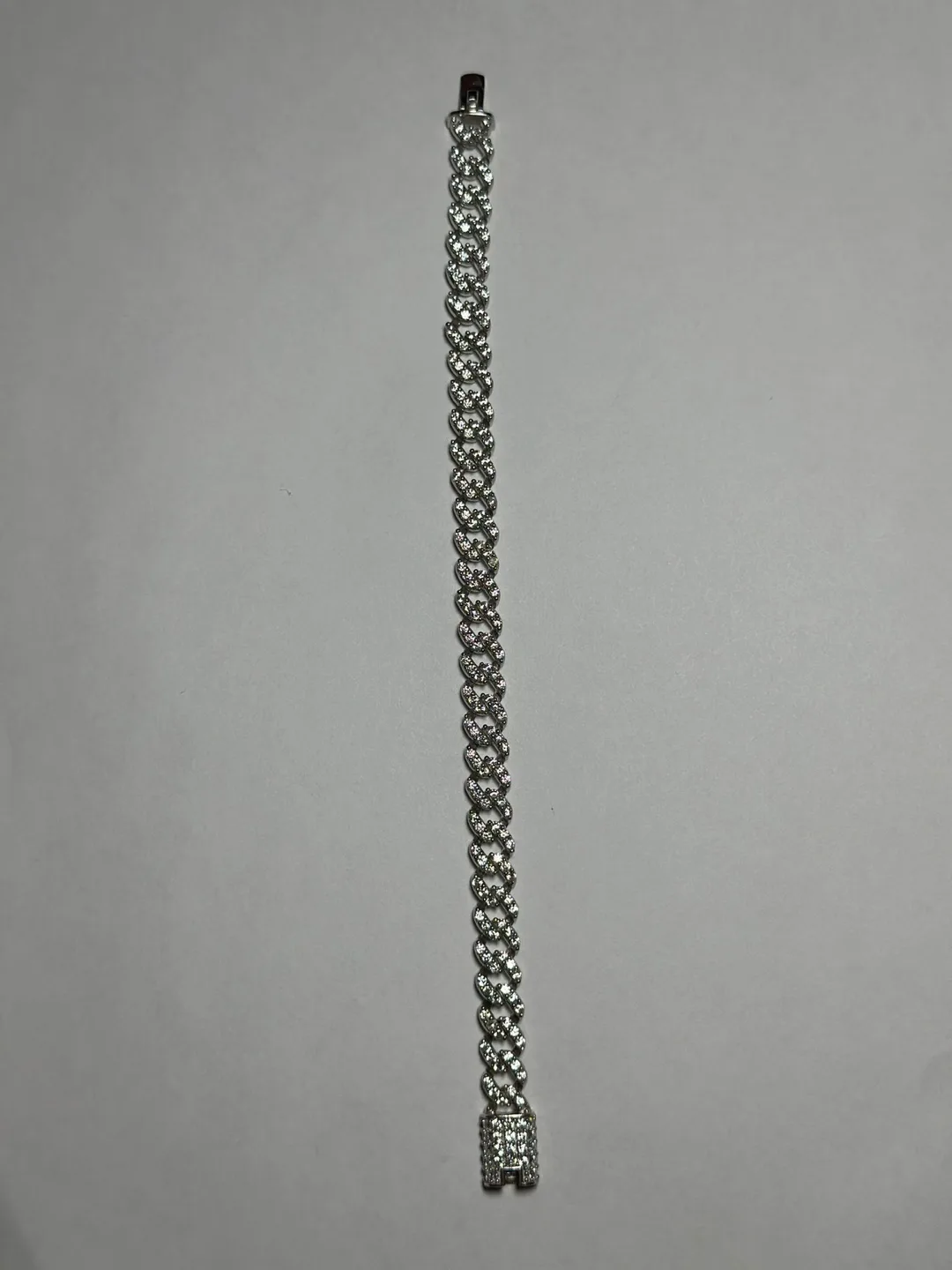 Cuban Link Bracelet pure 925 silver image indicator(3)