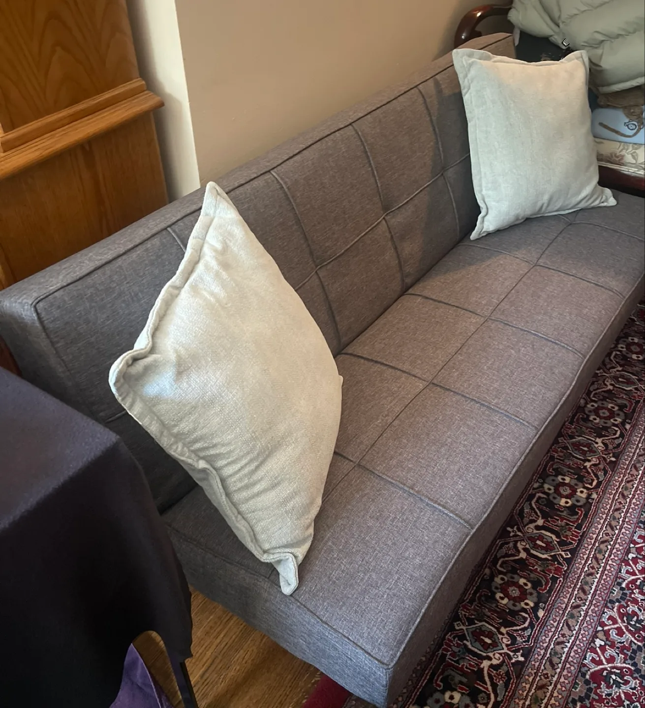 Grey Futon Sofa Bed image indicator(4)