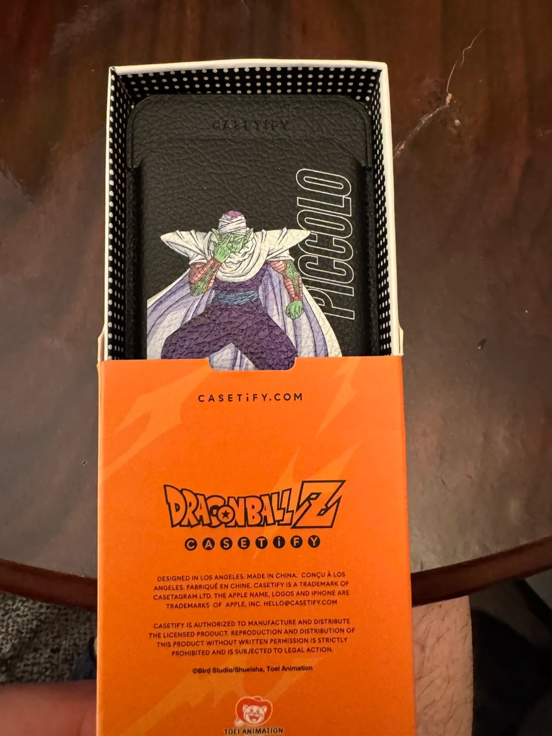 Casetify Dragon Ball Z MagSafe Wallet - Piccolo thumbnail