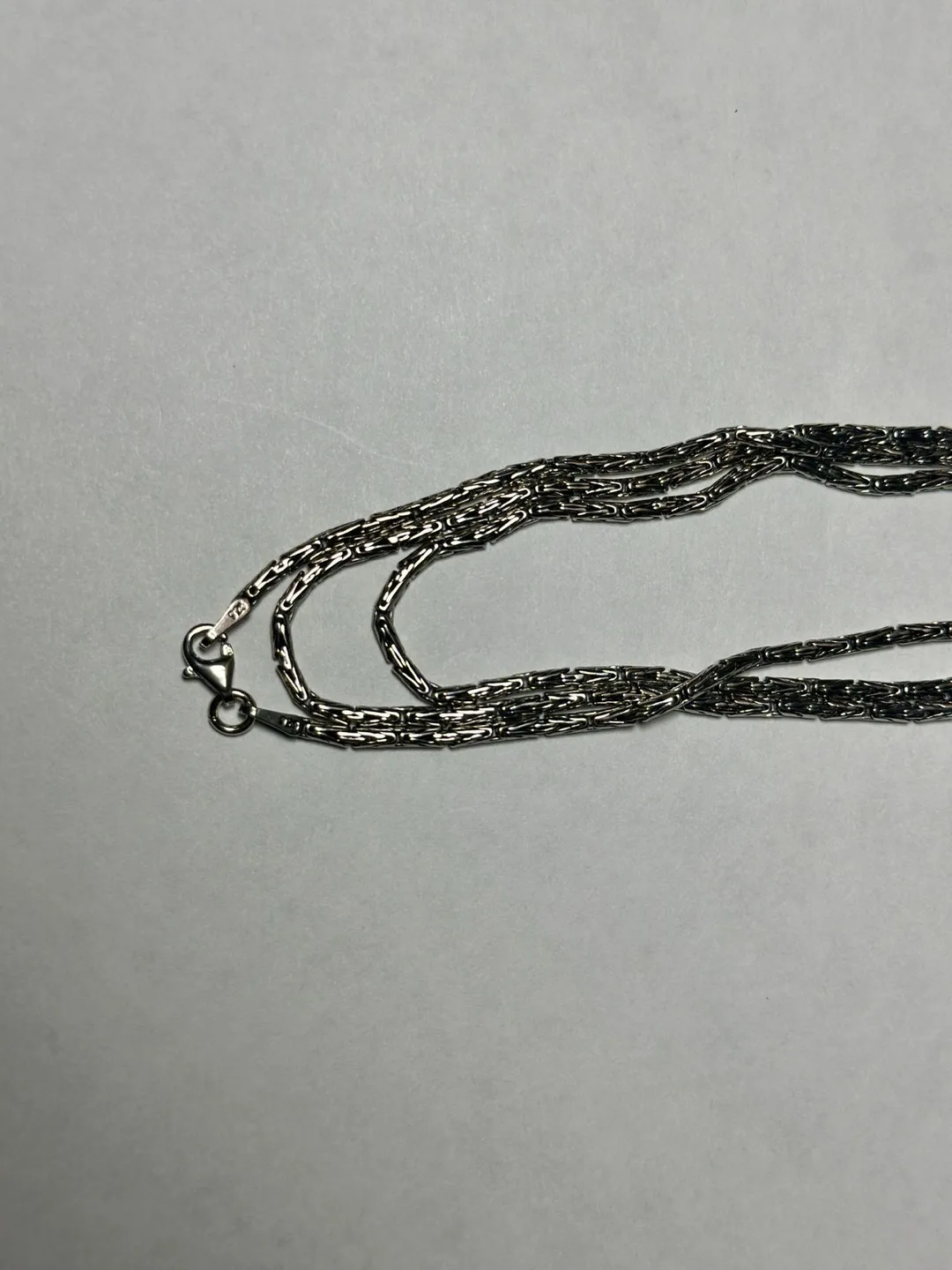 Silver Chain Necklace image indicator(2)