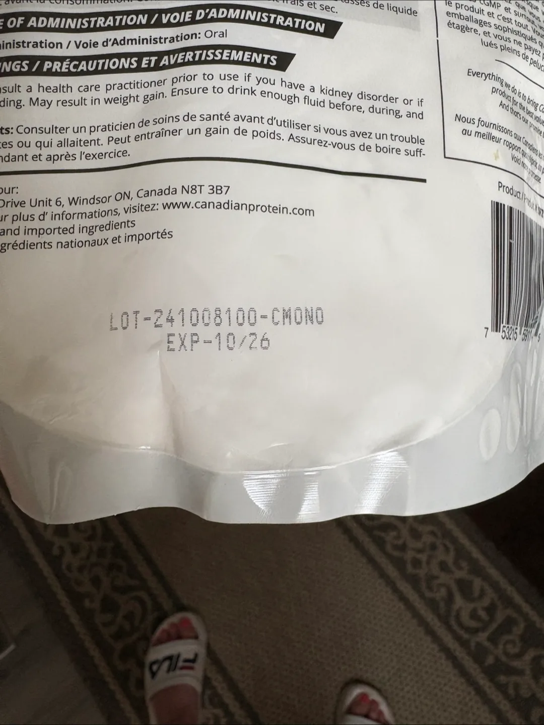 Canadian Protein Creatine Monohydrate - 1kg image indicator(3)