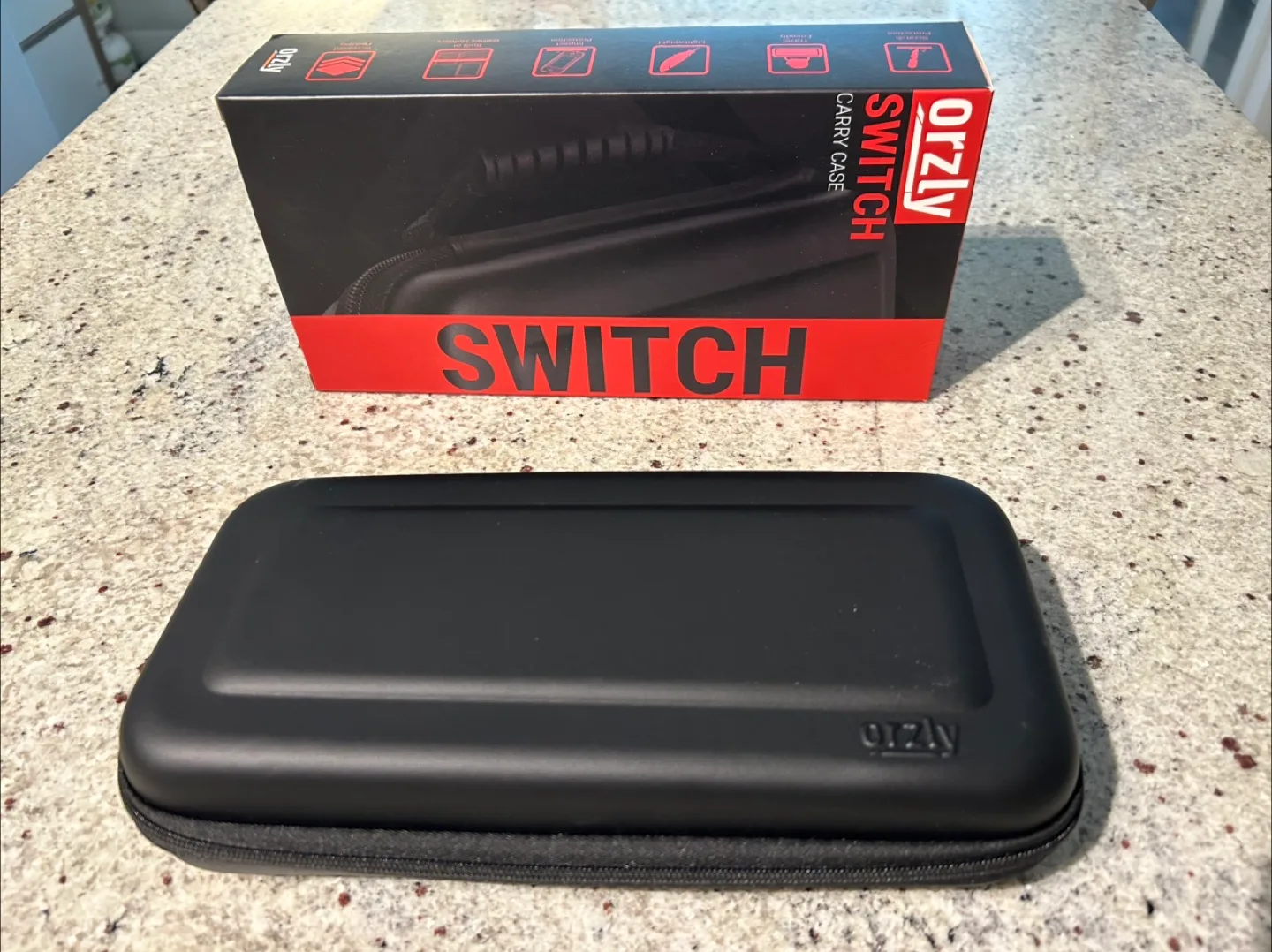 Nintendo Switch with Orzly Carry Case image indicator(2)
