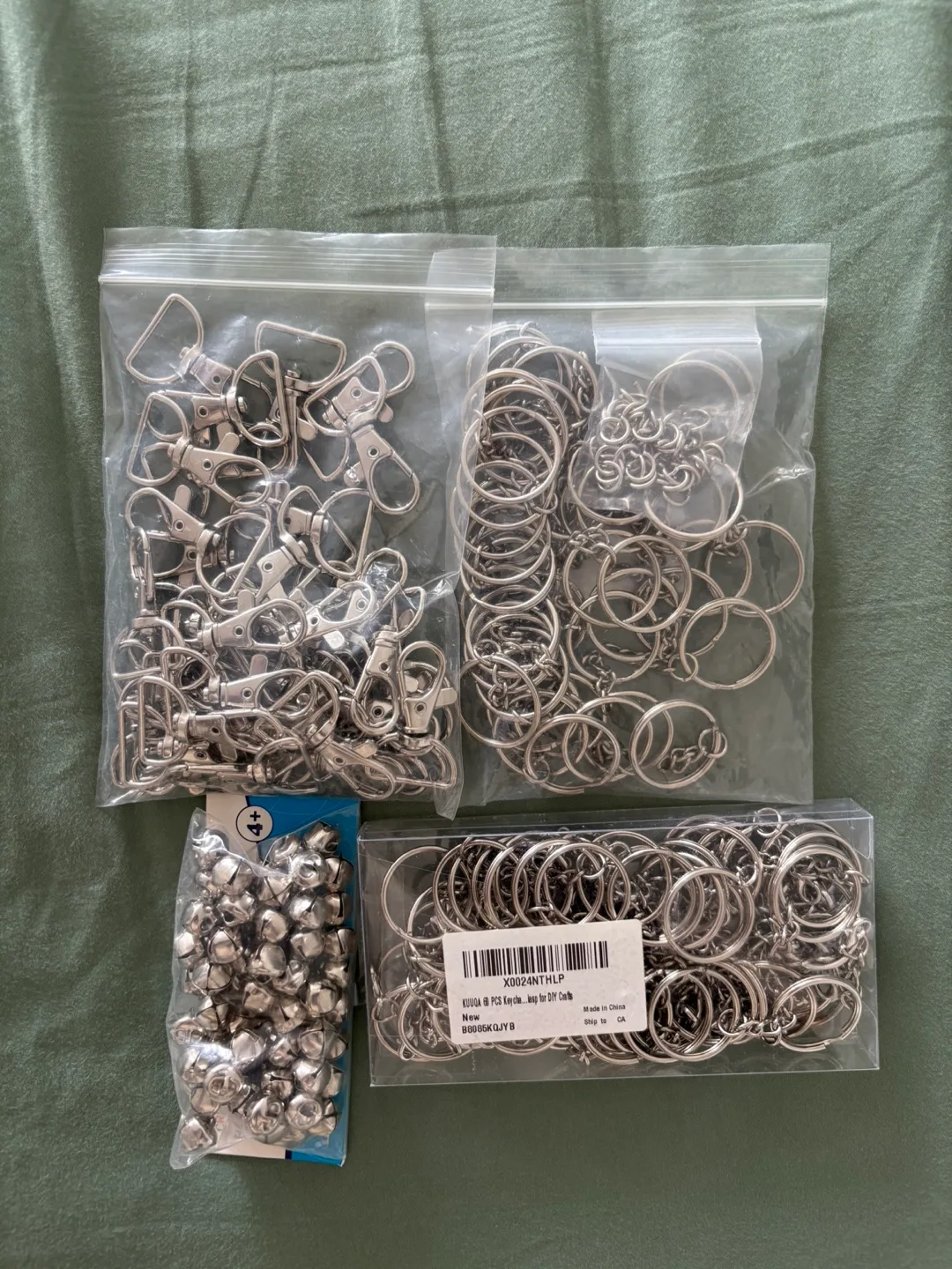 Craft Supplies: Keychains, Bells, Safety eyes image indicator(2)