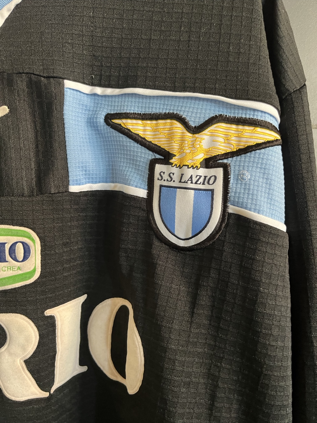 S.S. Lazio Black Jersey - Size L Puma Vintage - photo 2