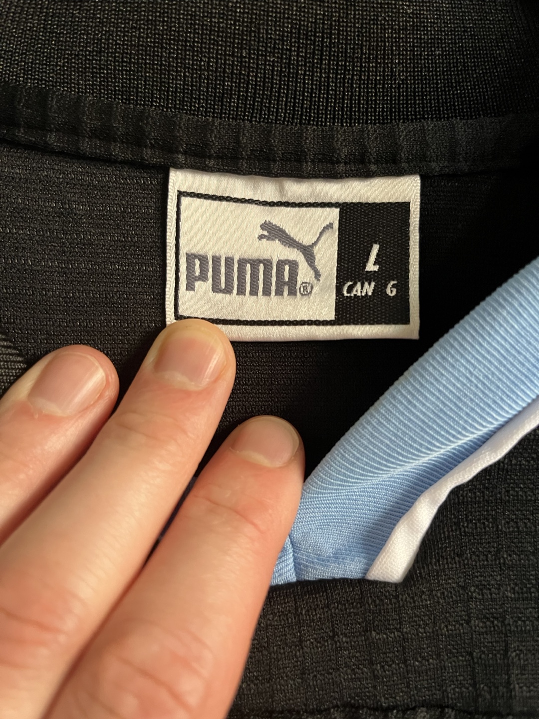 S.S. Lazio Black Jersey - Size L Puma Vintage - photo 3