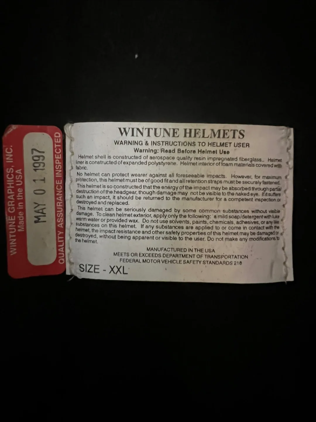 Wintune DOT Series Helmet XXL image indicator(5)