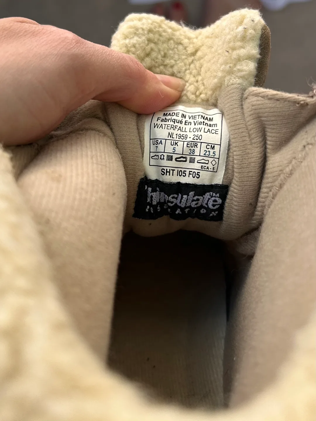 Sorel Waterfall Low Ace, Size 7 (23,5 cm), Worn 3x image indicator(3)