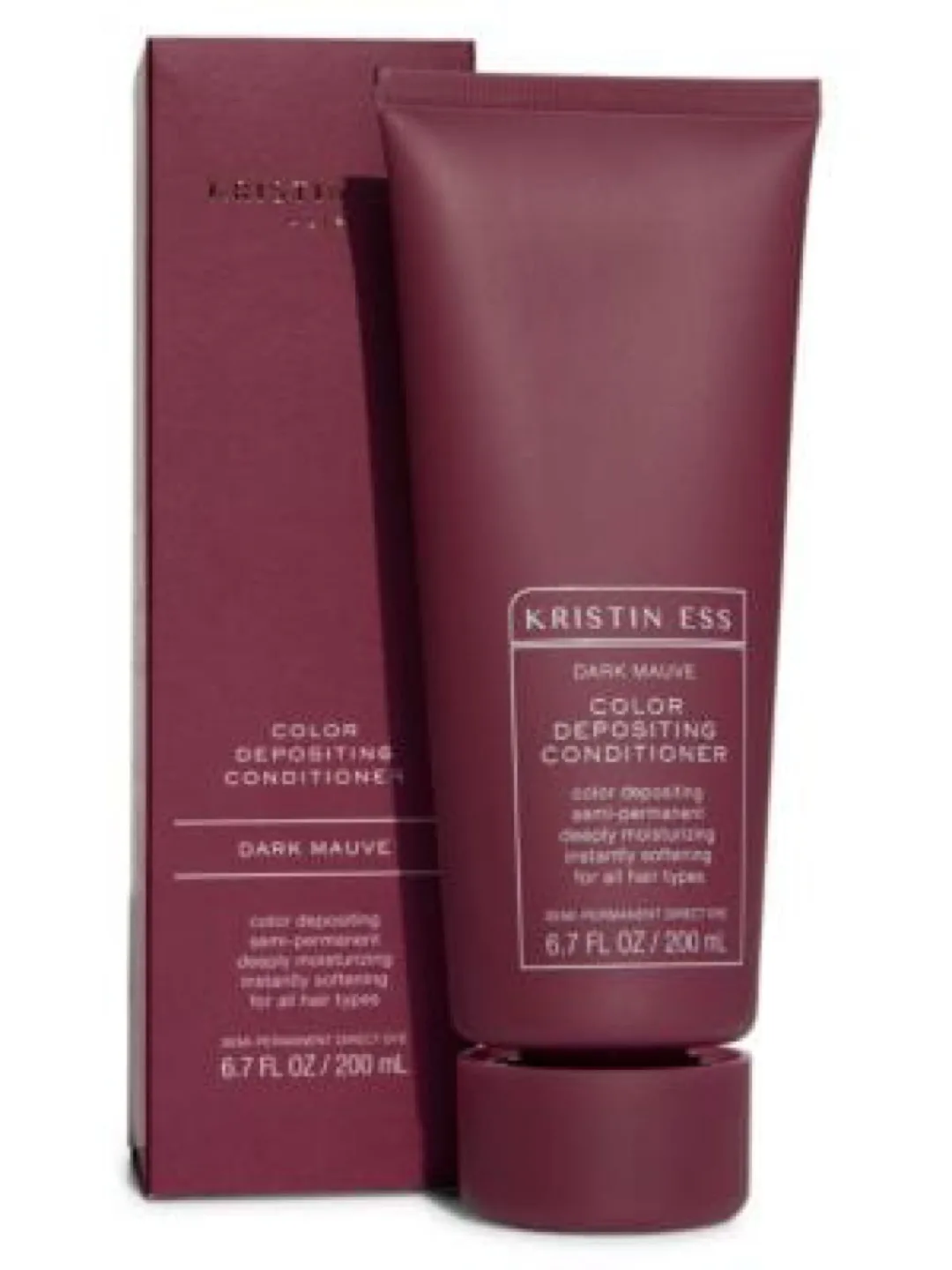Kristin Ess Dark Mauve Color Depositing Conditioner image indicator(2)