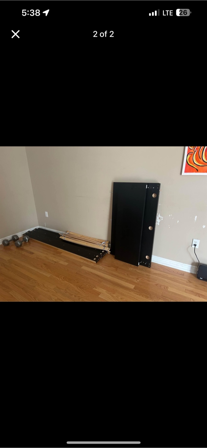 Black Bed Frame single