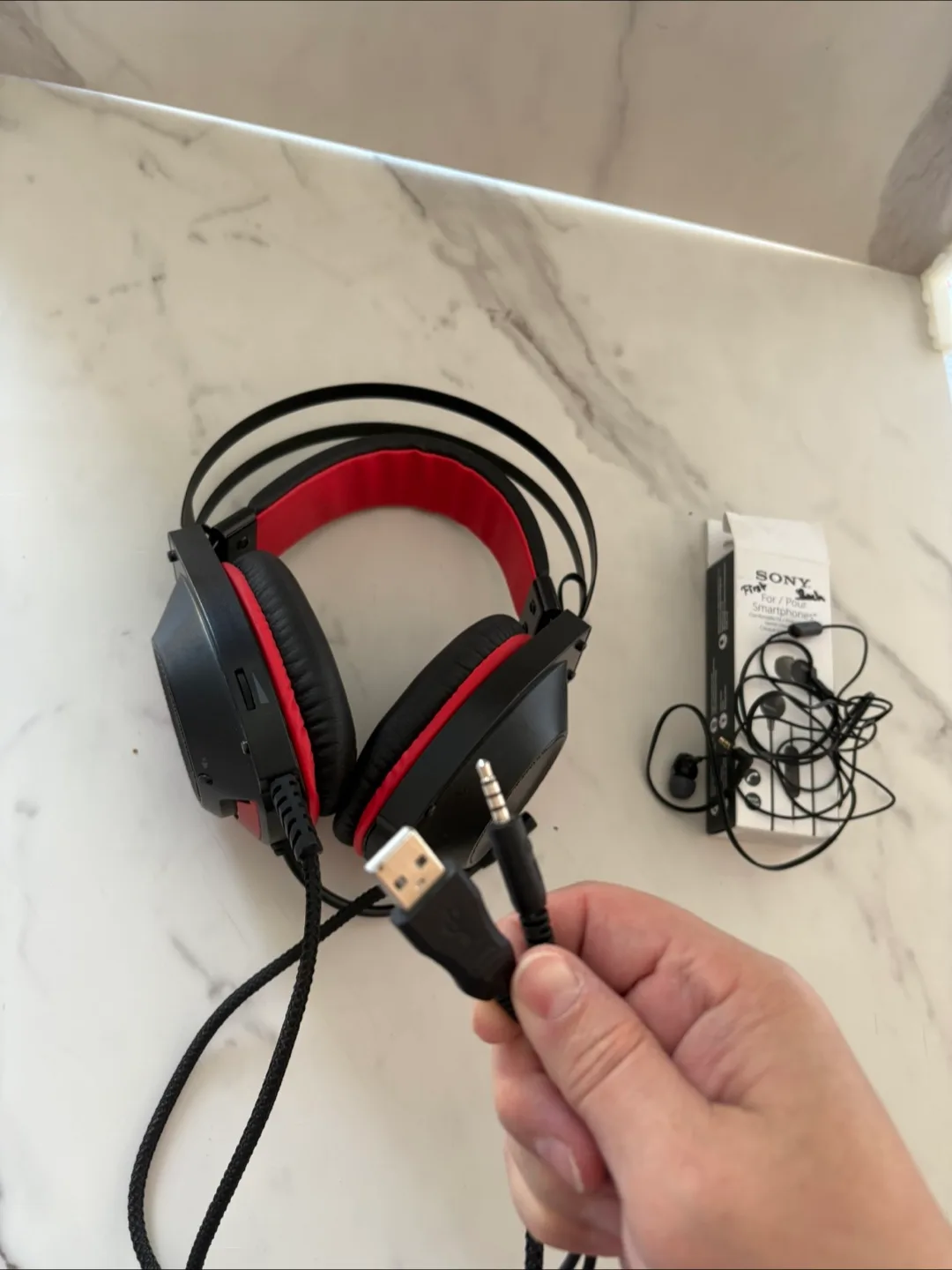 VANKYO Gaming Headset + Free Sony Earphones image indicator(5)