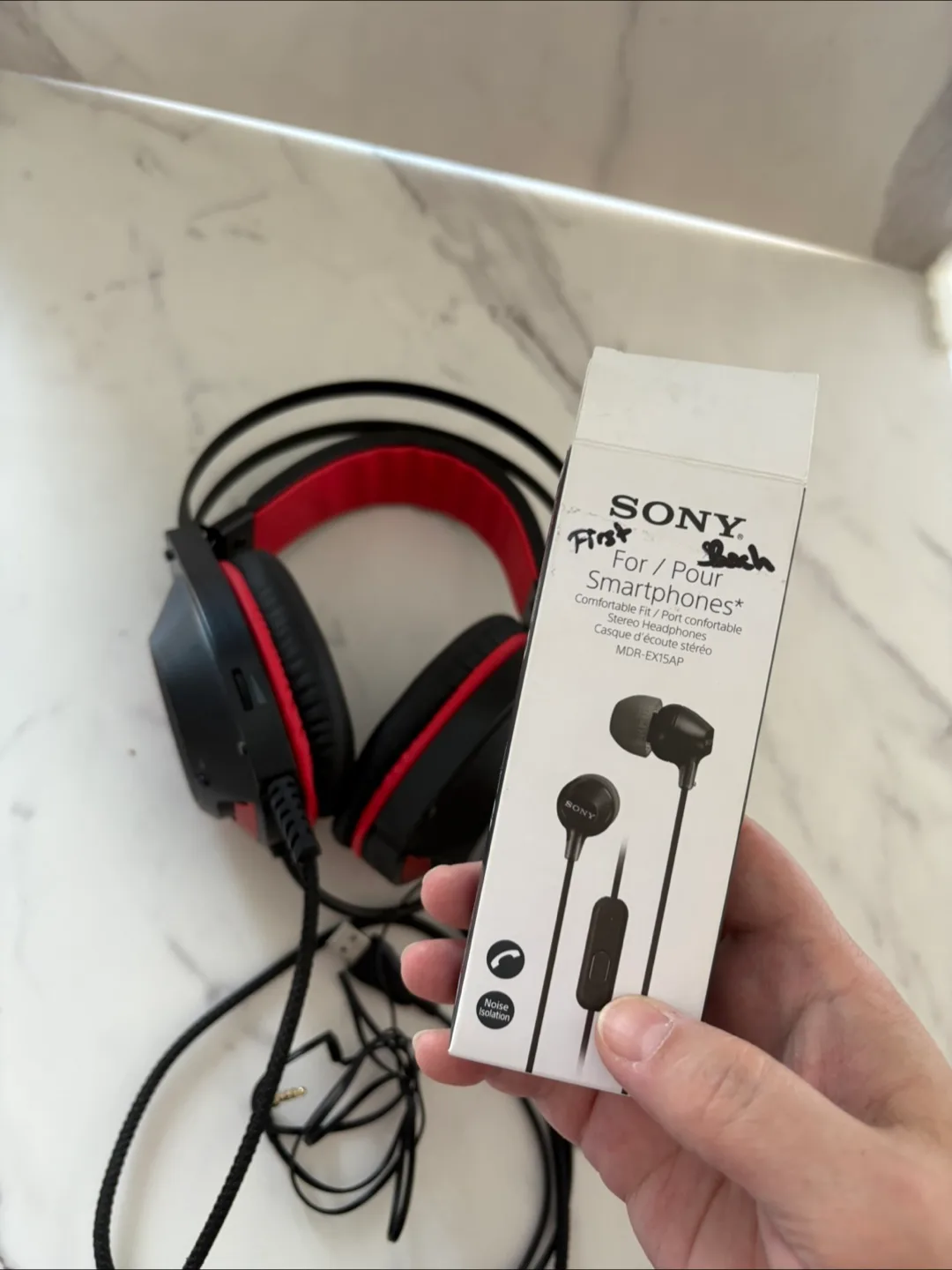 VANKYO Gaming Headset + Free Sony Earphones image indicator(7)