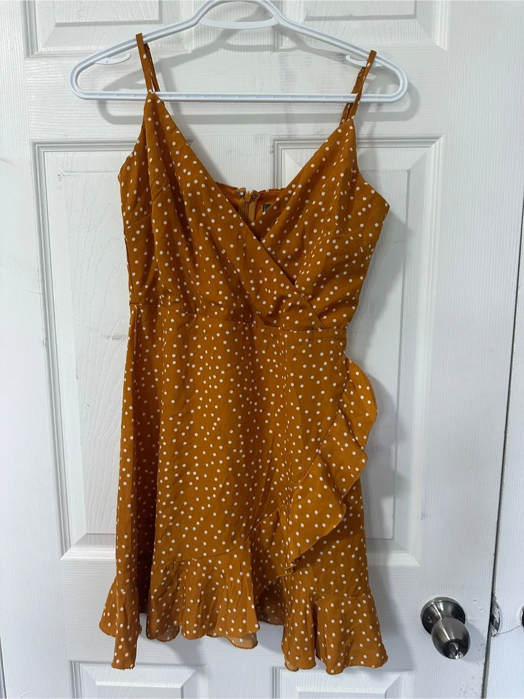 Missguided Orange Mini Dress thumbnail