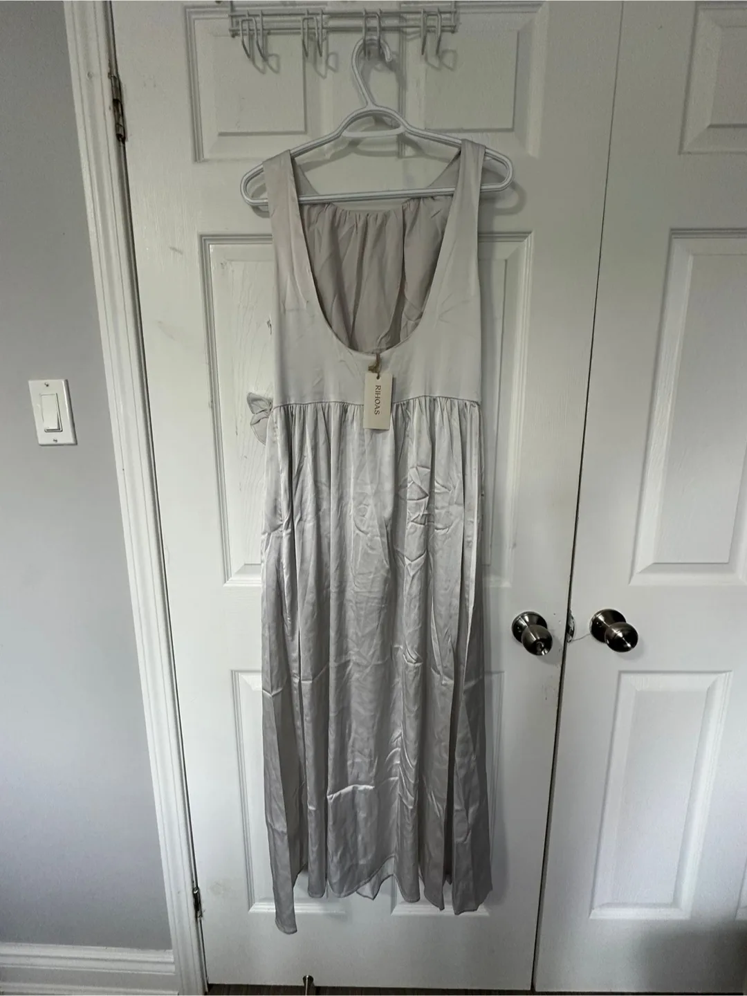 Rihoas Silver Mini Dress thumbnail