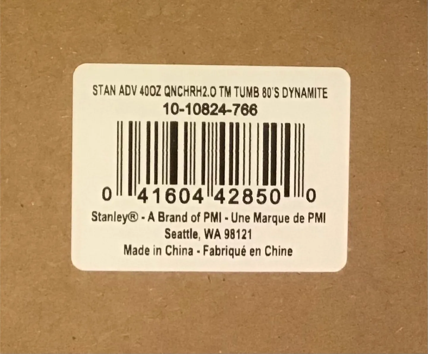 🤩 Stanley ADV 40oz Quencher H2.0 Tumbler 80's Dynamite - NEW image indicator(4)