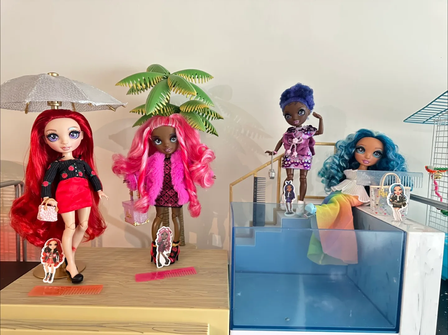 Rainbow High and Shadow High Dolls- see pictures image indicator(3)