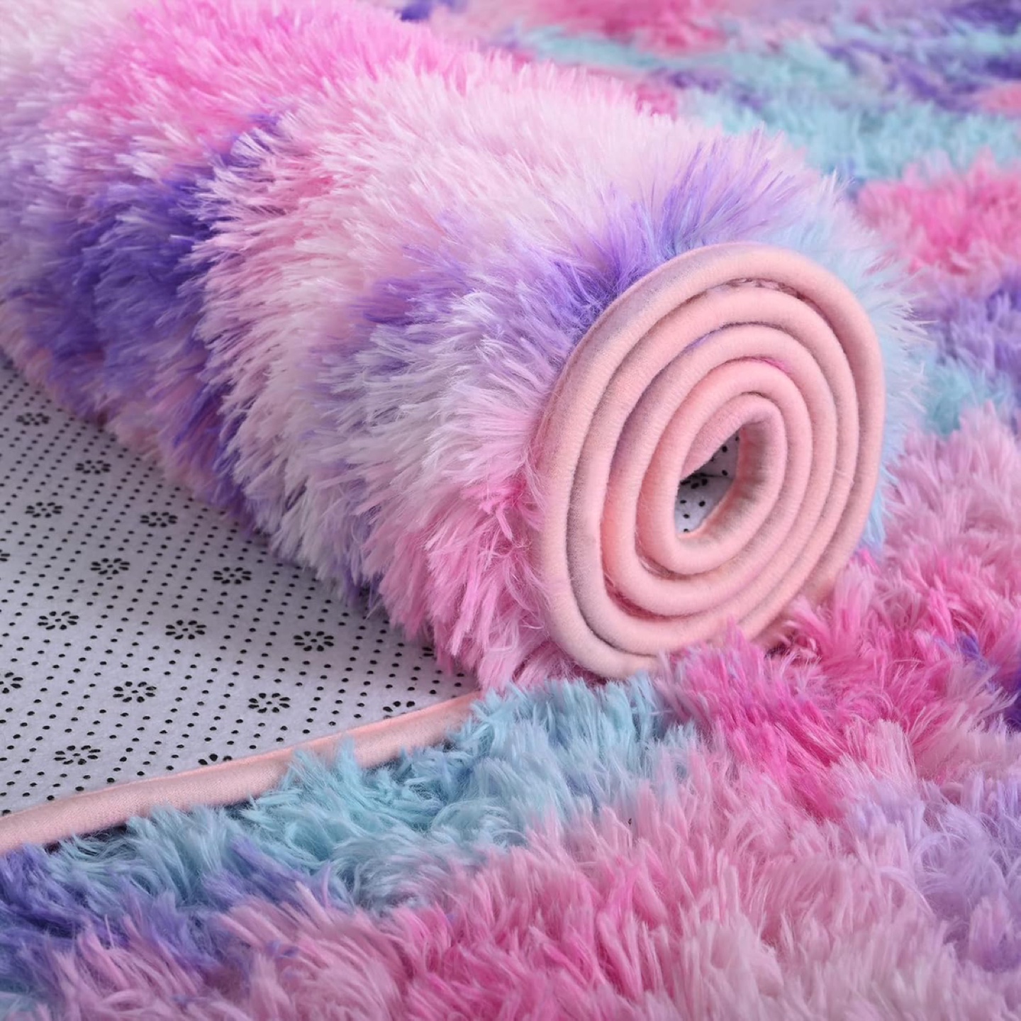 New - AROGAN Soft Rainbow Area Rugs for Girls Room 5x8 Feet - photo 4