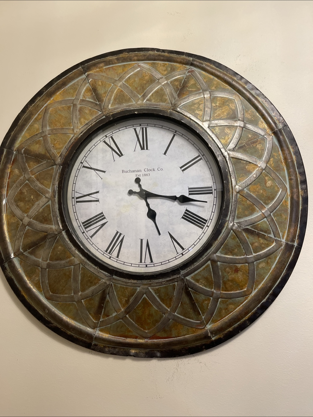 Buchanan Clock Co. Wall Clock