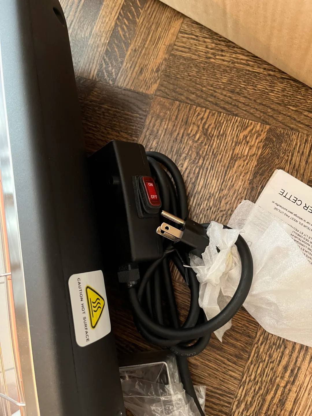 Indoor/Outdoor Electric Heater image indicator(2)