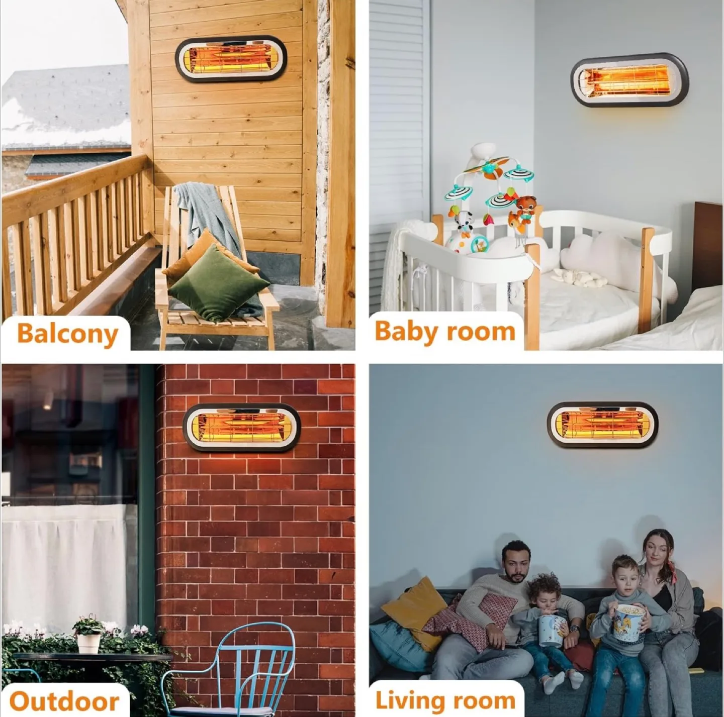 Indoor/Outdoor Electric Heater image indicator(5)