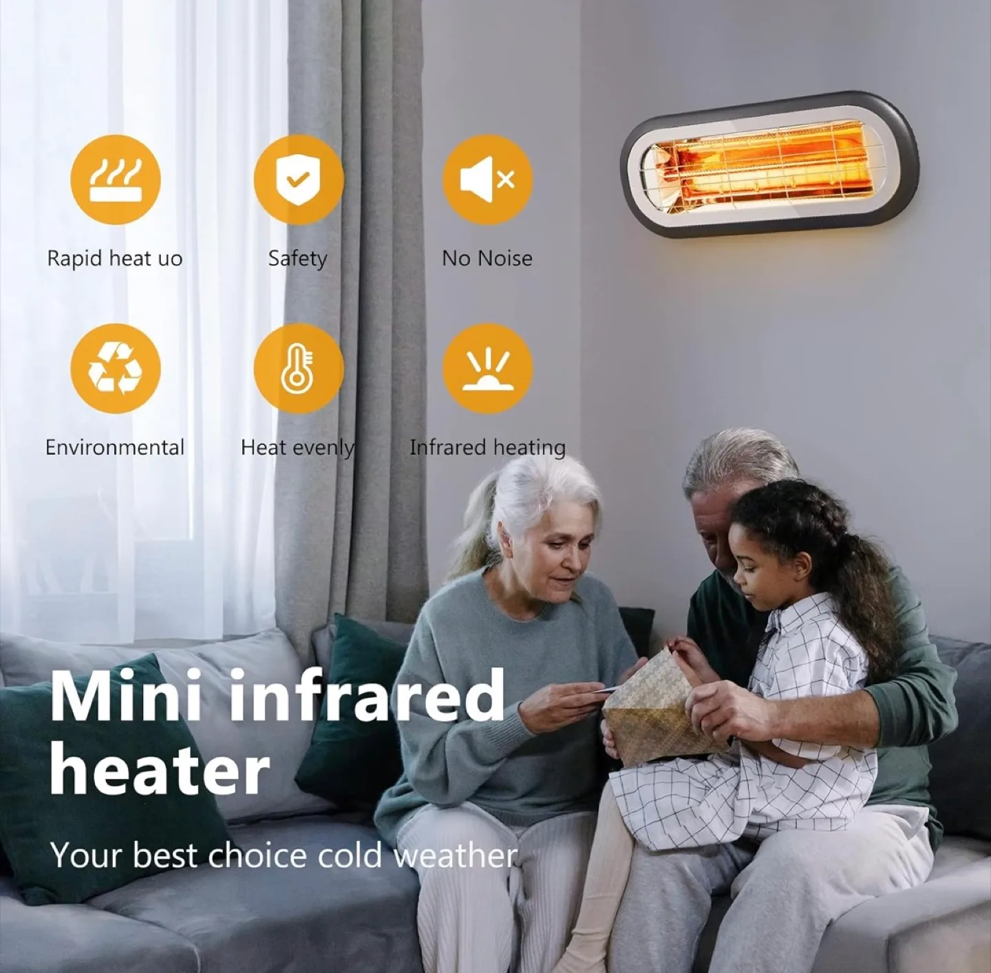 Indoor/Outdoor Electric Heater image indicator(7)