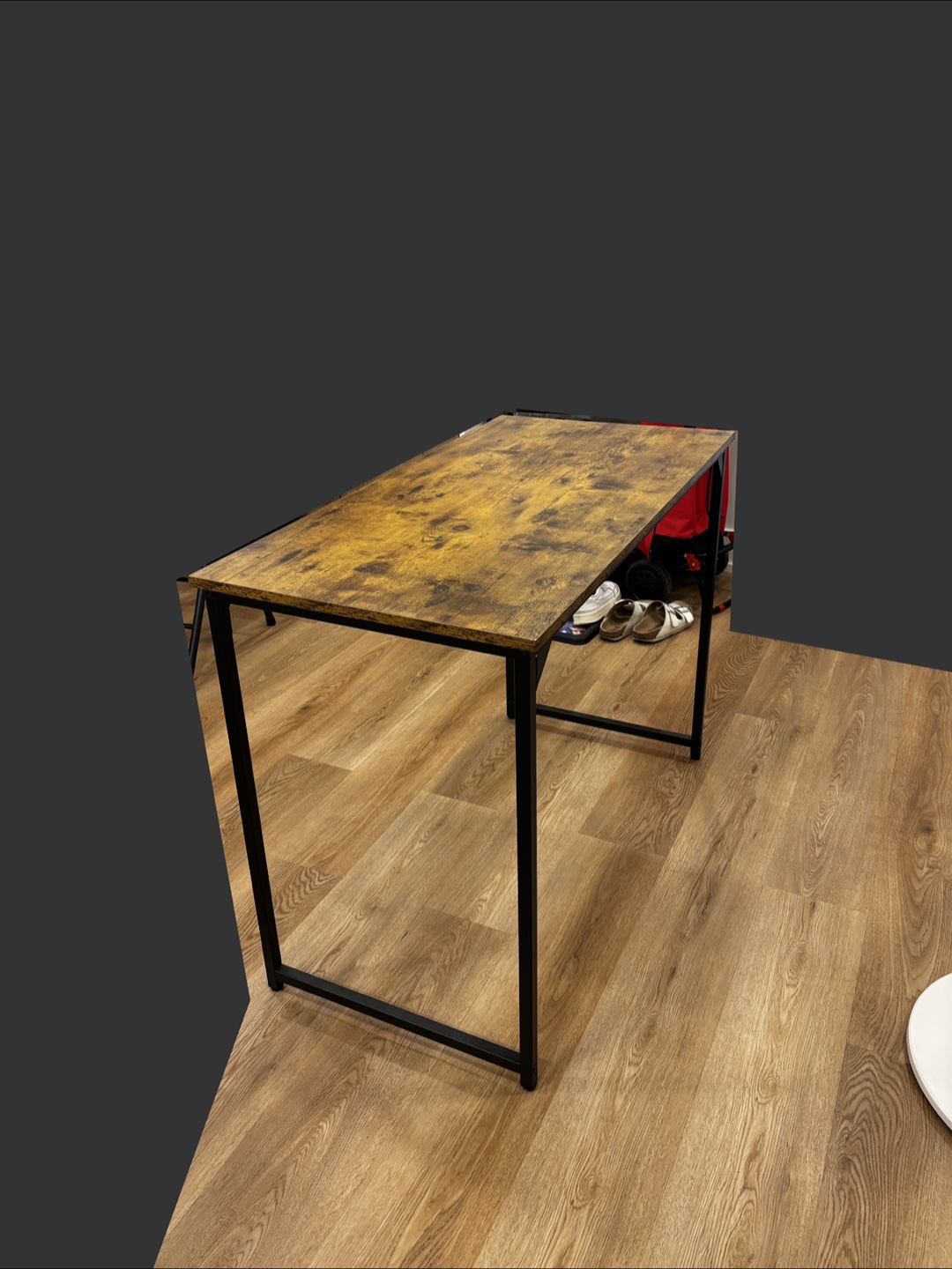 Brown and Black Desk - photo 4
