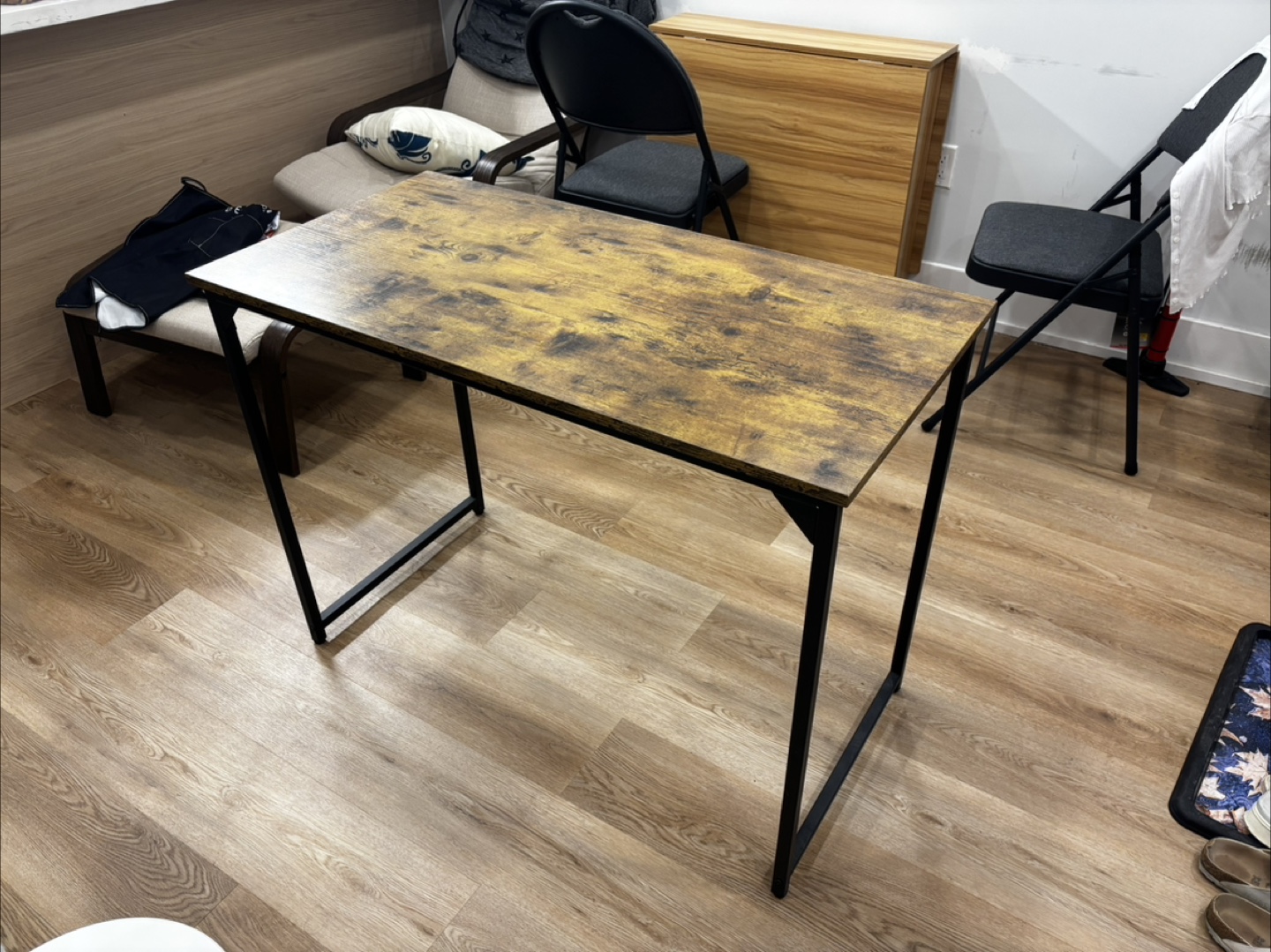 Brown and Black Desk - photo 3