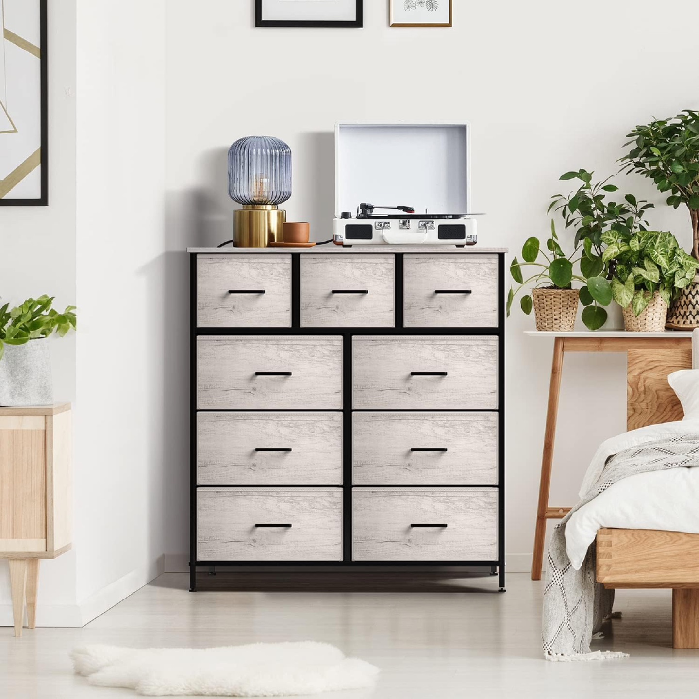New - Sorbus Dresser with 9 Faux Wood Drawers - photo 4