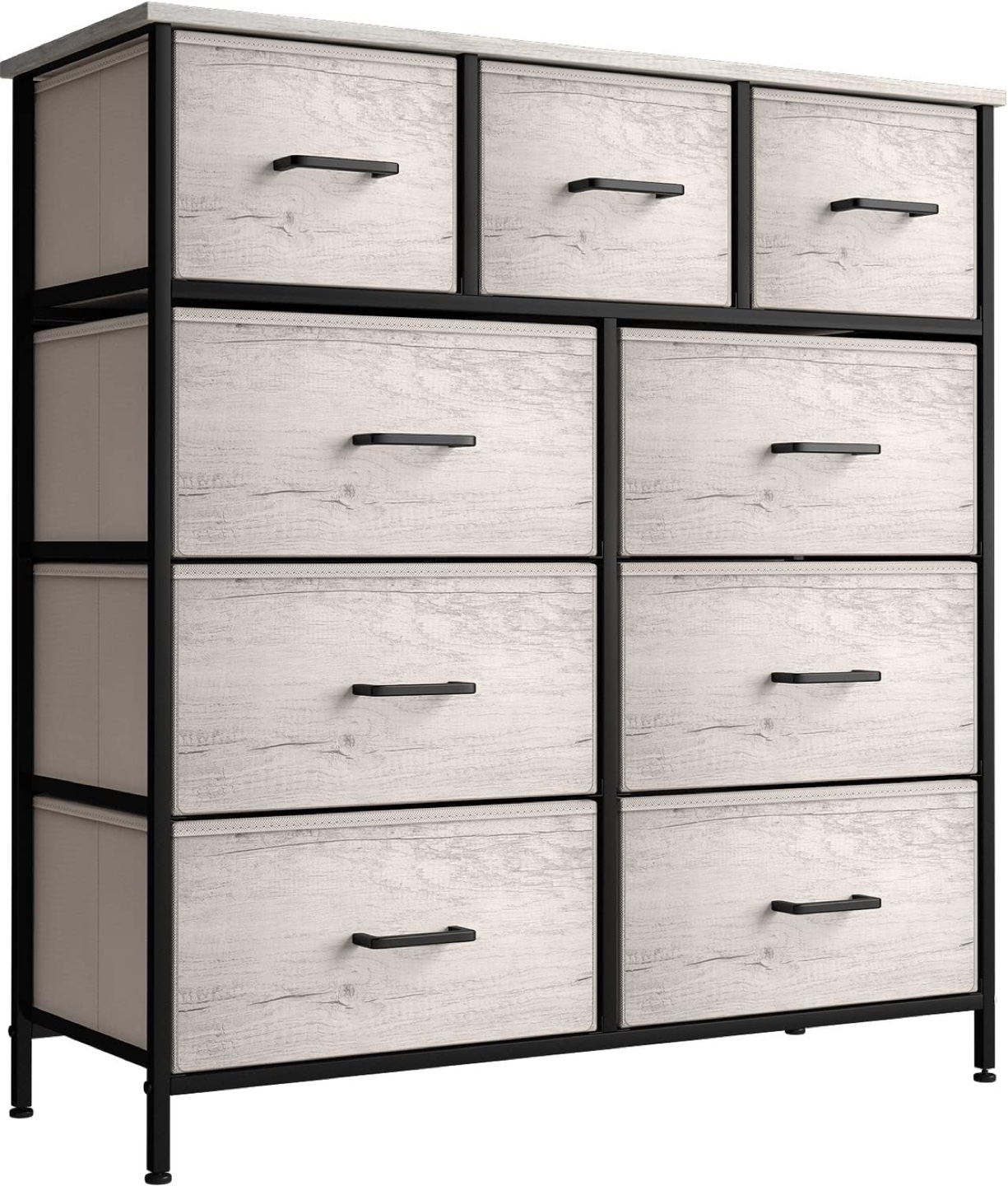 New - Sorbus Dresser with 9 Faux Wood Drawers