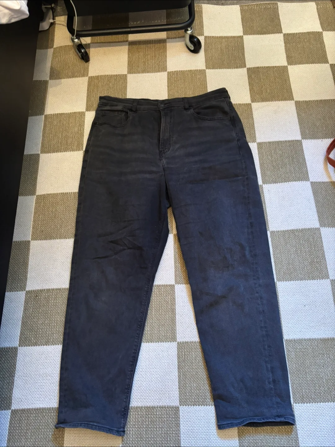American Eagle Black Curvy Jeans- Size 14 thumbnail