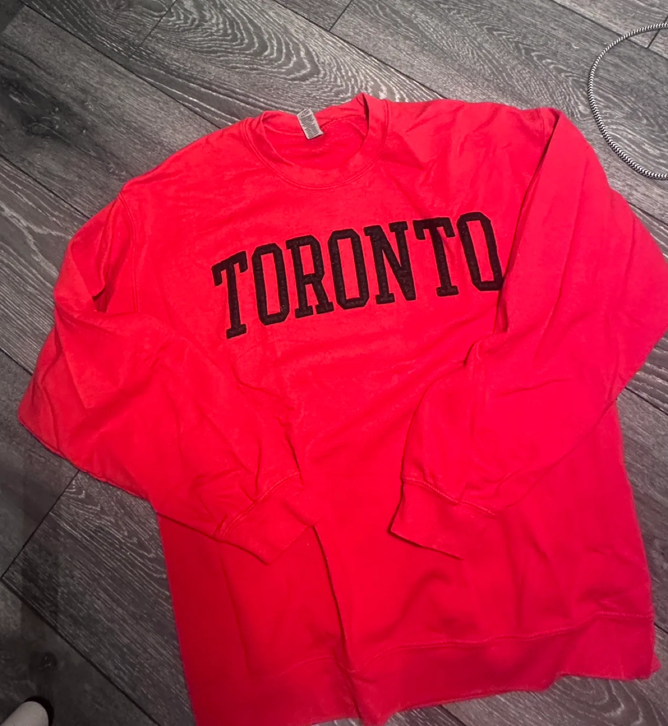 Toronto Red Sweatshirt - Size L (Unisex) thumbnail