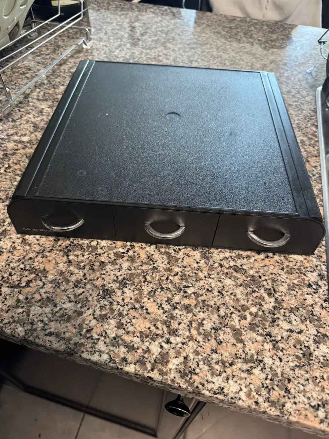 Coffee Pod Drawer Holder - Black