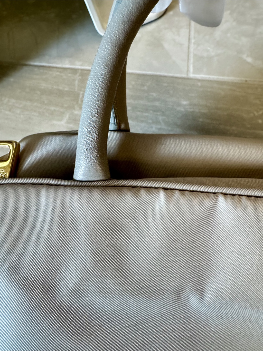 Moving sale - Prada tessuto fiocco alluminio handbag - photo 4
