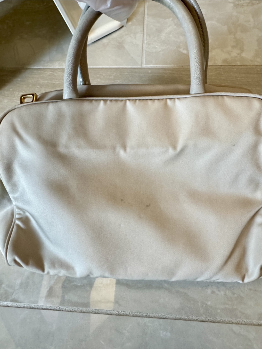 Moving sale - Prada tessuto fiocco alluminio handbag - photo 3