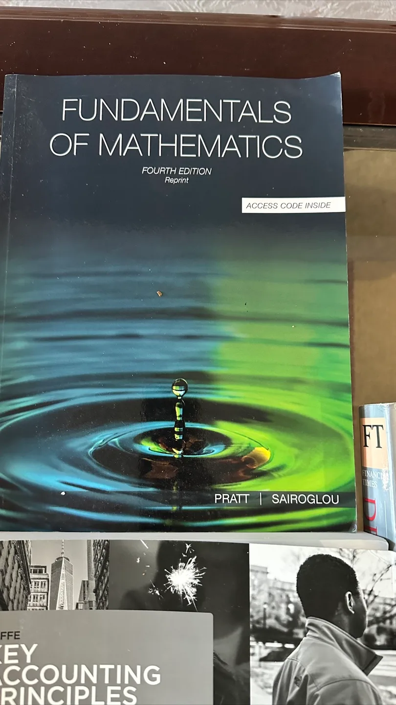 Fundamentals of Mathematics / Accounting / Financial times image indicator(4)