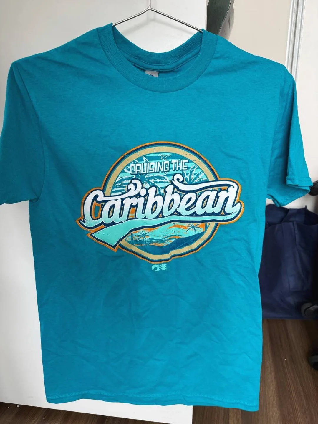 "Cruising the Caribbean" T-Shirt - Size S, unisex thumbnail