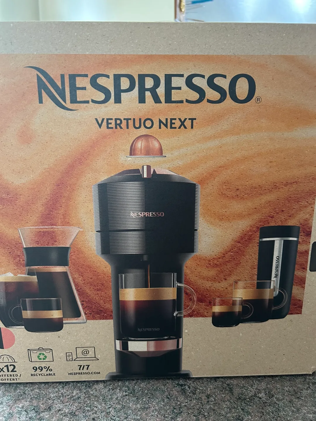 Nespresso Vertuo Next Coffee Machine thumbnail