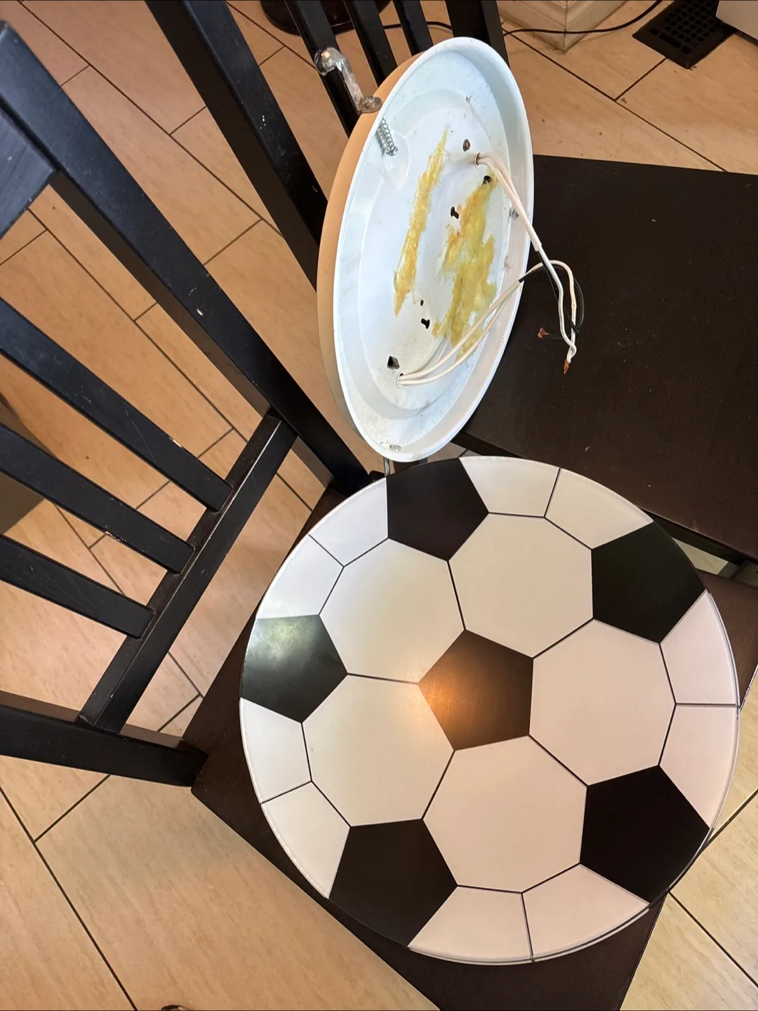 Soccer Ball Ceiling Light image indicator(4)