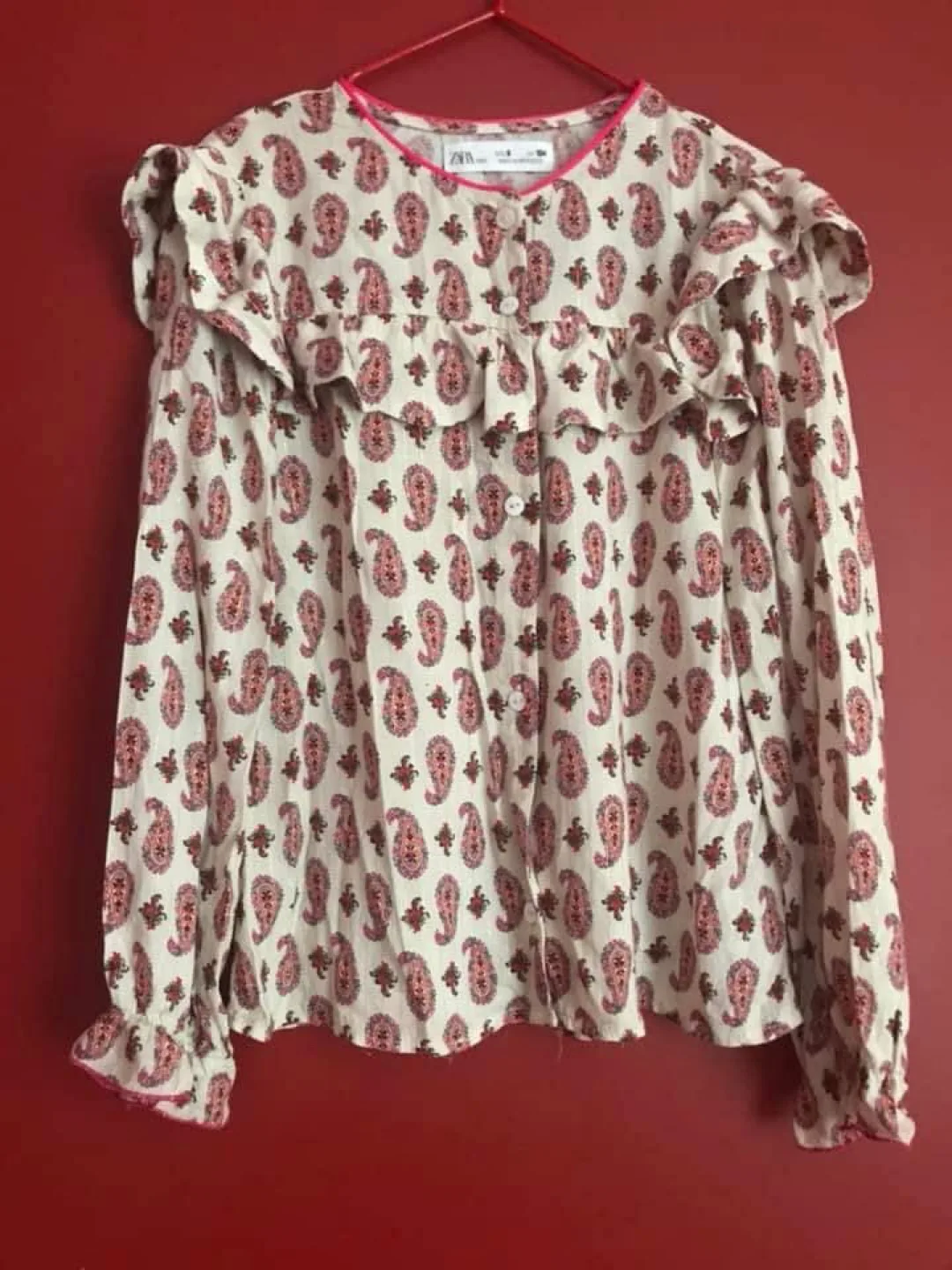 ZARA Girls Blouse 130-140 (8-10 years) , like new image indicator(2)