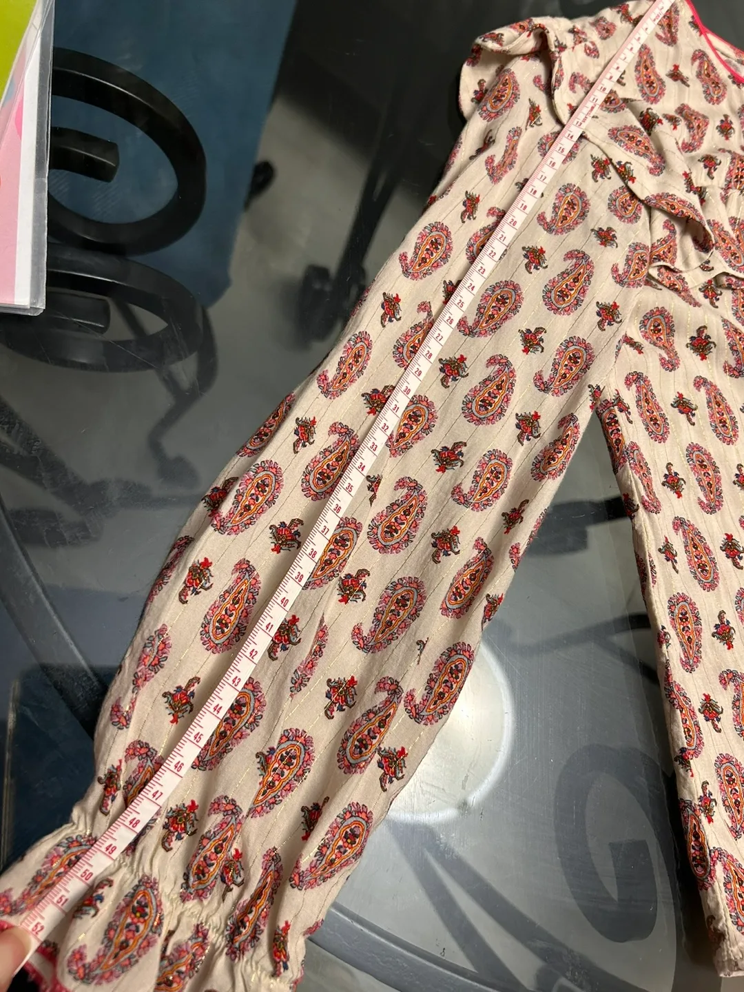 ZARA Girls Blouse 130-140 (8-10 years) , like new image indicator(10)