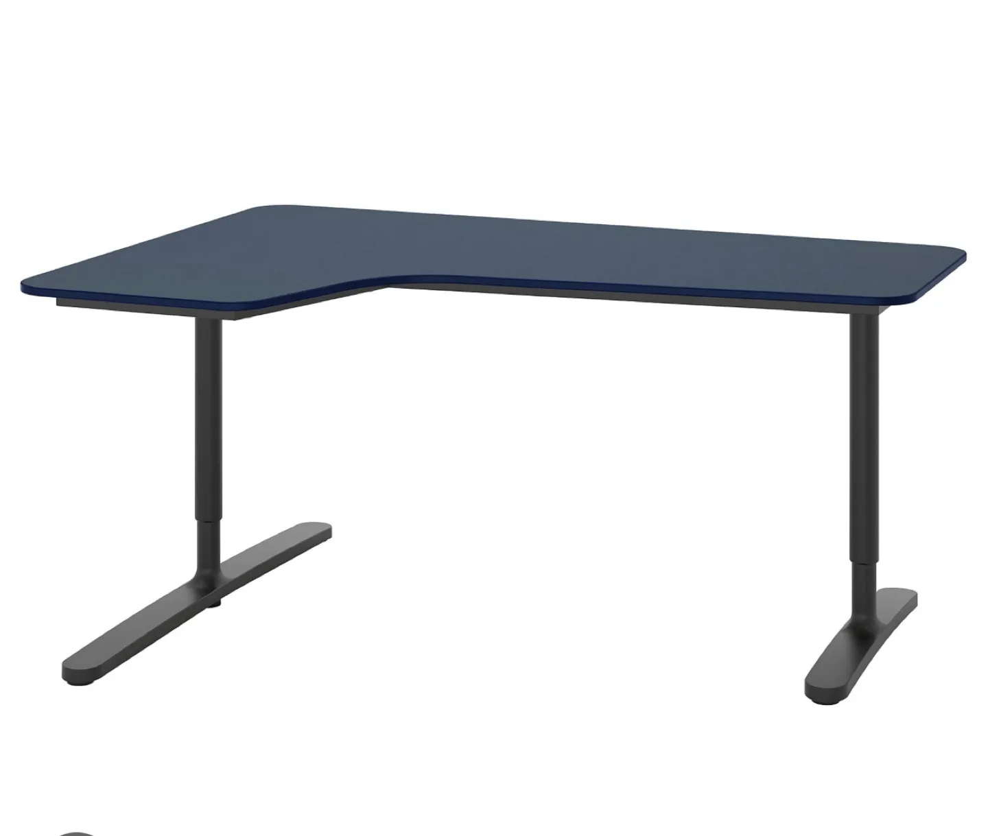 Corner Desk - Blue thumbnail