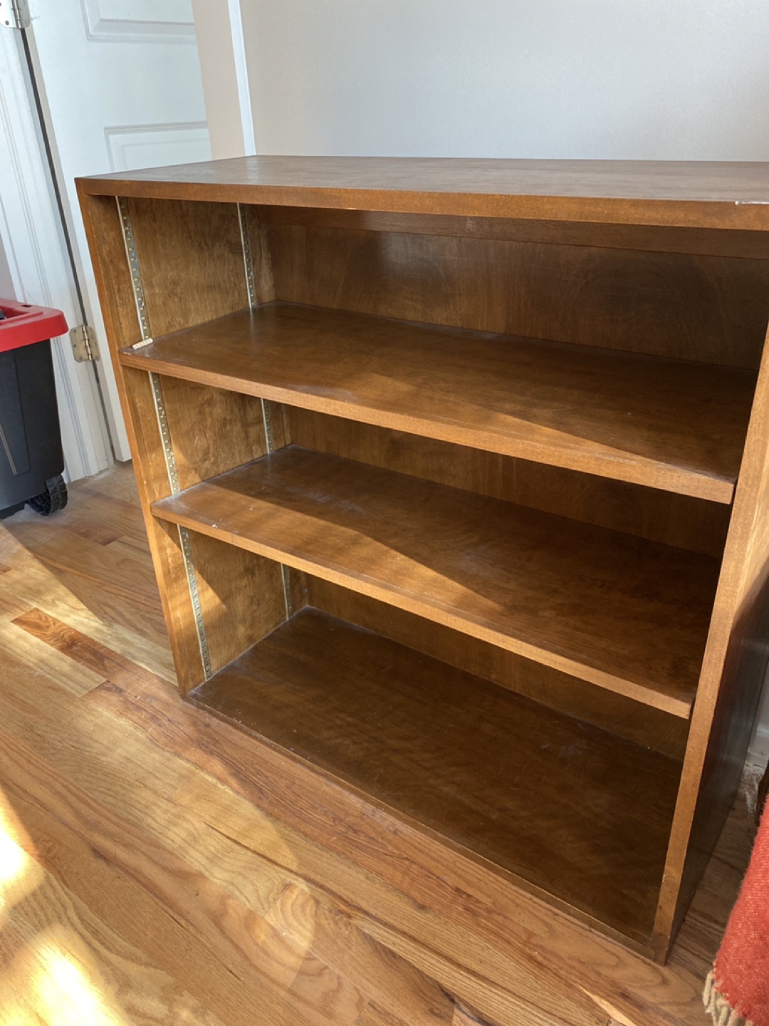 Wooden 3-Shelf Bookcase - photo 2