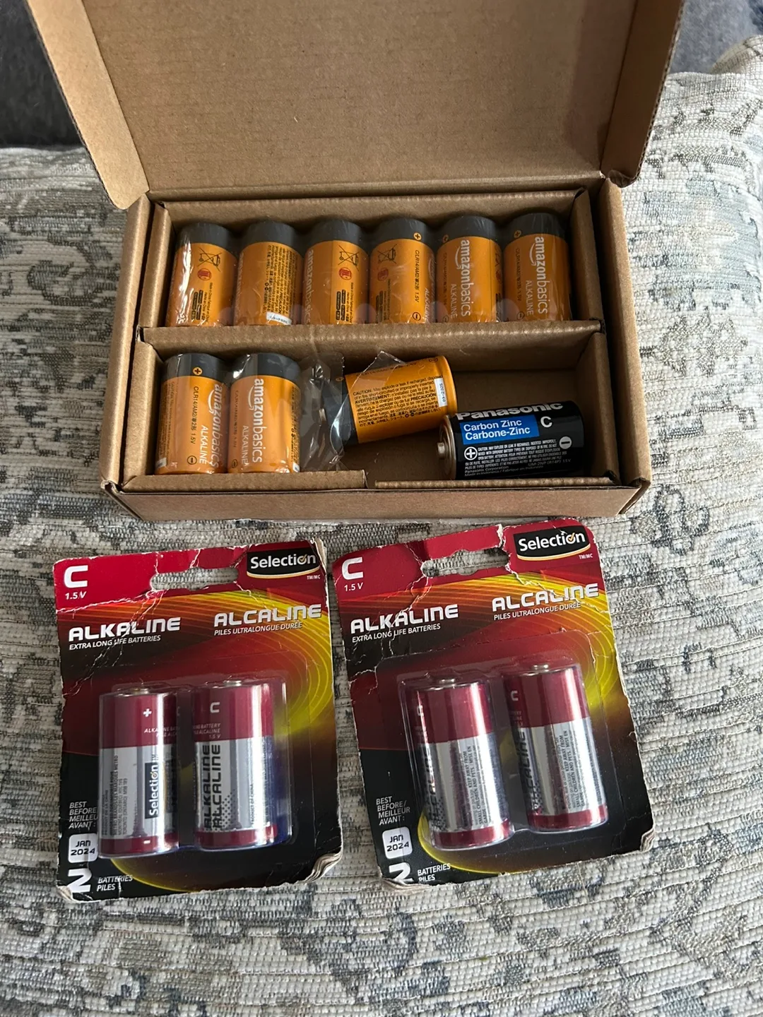 AmazonBasics & Selection C Batteries thumbnail