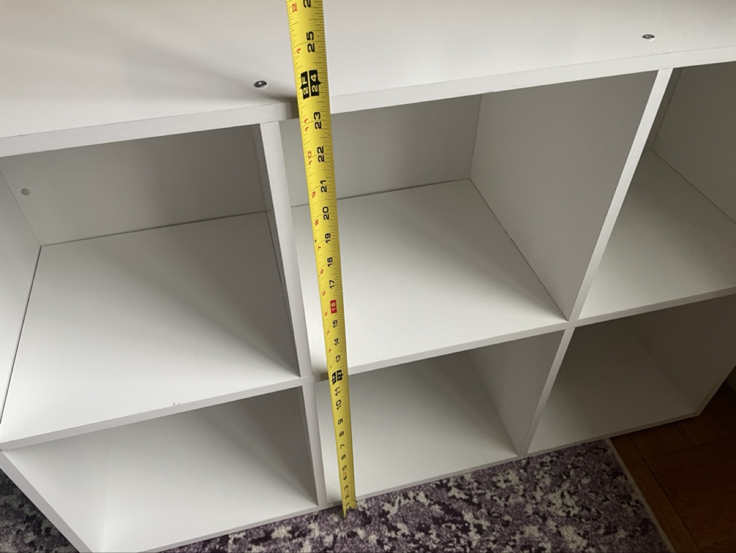 White 6-Cube Storage Organizer - photo 3