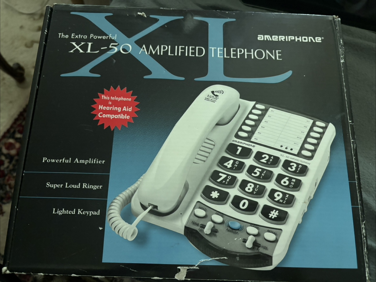 Ameriphone XL-50 Amplified Telephone - Like New