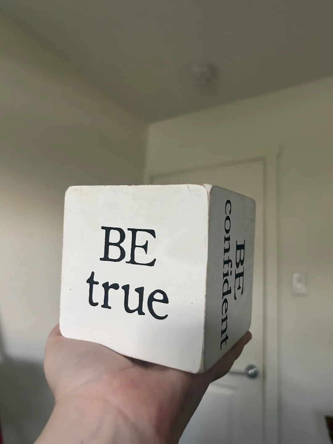 "Be You" Inspirational Wooden Block thumbnail