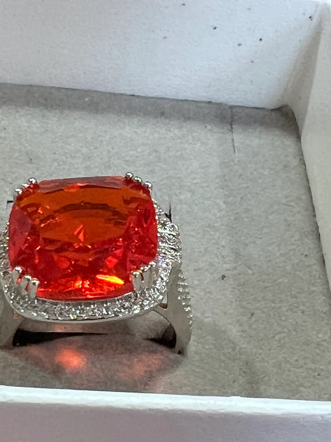 Orange Stone Ring thumbnail