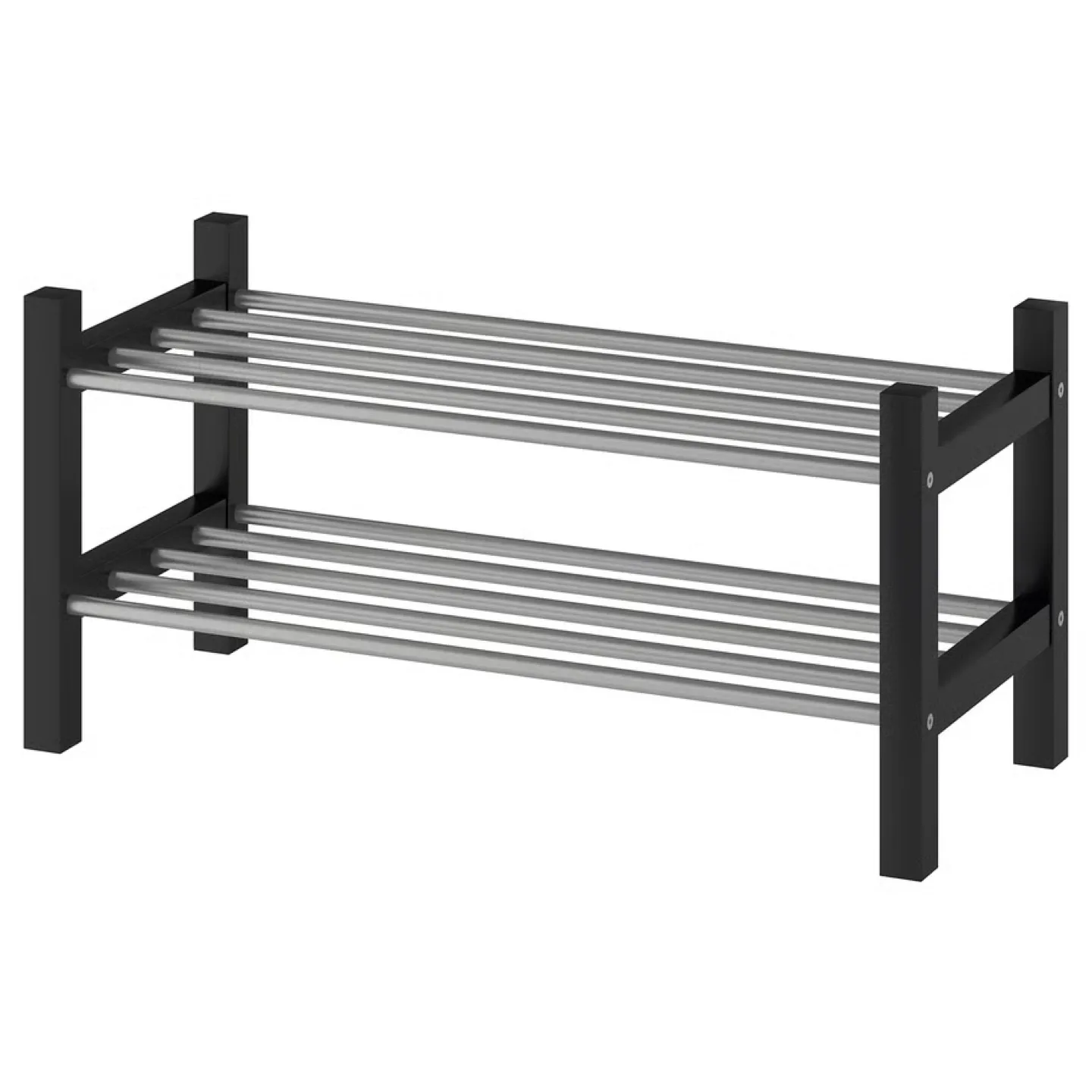 Ikea black Shoe Rack thumbnail