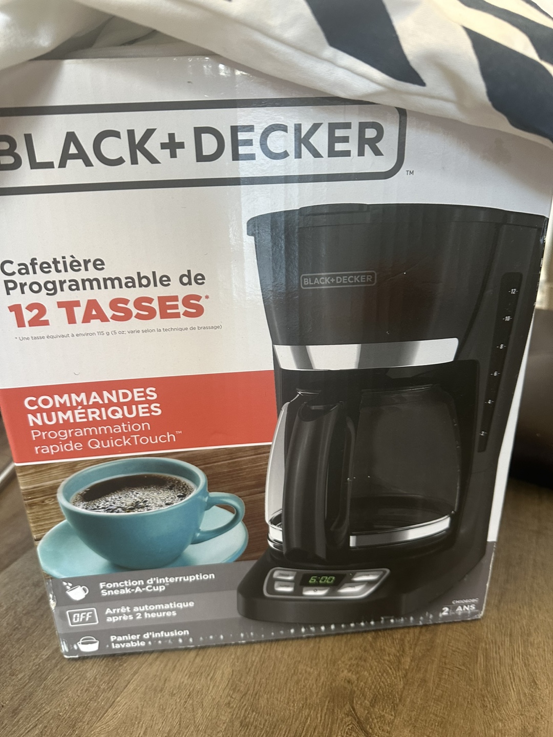 Black+Decker 12-Cup Programmable Coffee Maker