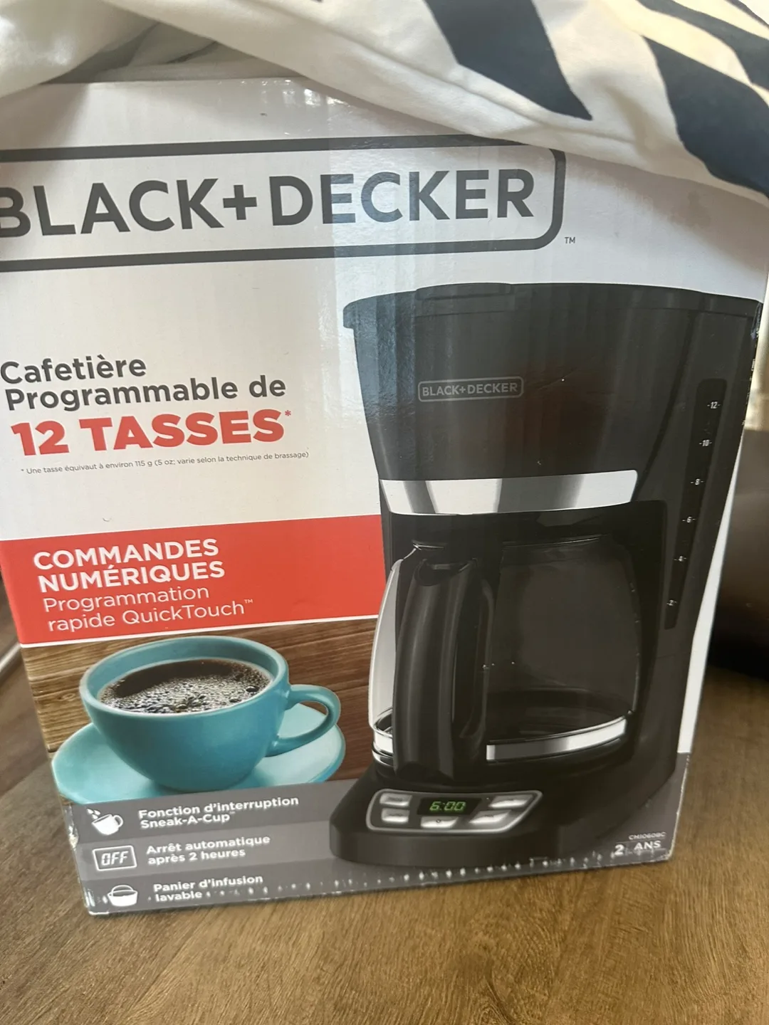 Black+Decker 12-Cup Programmable Coffee Maker thumbnail